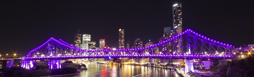 Story Bridge, Brisbane (Photo credit: Tommy Jackson https://en.wikipedia.org/wiki/File:Story_Bridge_2013.tif)